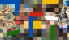 Myriam Thyes, Kreuz und Fläche zu Raum (2017). 2D-Standbild aus der Animation.