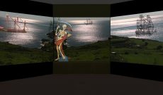 Myriam Thyes, Malta As Metaphor (2008), Video Pal, 4/8-Kanal-Installation (20:45, loop, stereo), Modell