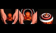 Myriam Thyes, Multiple Madonna (2002/2007), video Pal, 3 channel installation or 3-in-1 HD version, 9:00, loop, mono, EN. Video still.