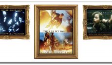 Restoration (1996-2008), two digital photo-collages as triptychs, each 110 x 260 cm (or six single images), c-prints behind acrylic glass, on aluminium. Titles of this collage: Father and Son | Saviour | Mother and Son.