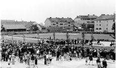 Eröffnung des Parks, Triestersiedlung, Graz, 1951