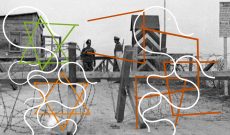 Myriam Thyes, Sophie Taeuber-Arp's Vanishing Lines, 2015, animation, HD-Video, 10:10, loop, stereo. Audio: Silvia Pachler.