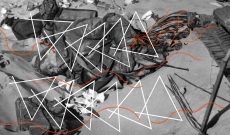 Myriam Thyes, Sophie Taeuber-Arp's Vanishing Lines, 2015, animation, HD-Video, 10:10, loop, stereo. Audio: Silvia Pachler.