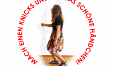 Wir mussten noch knicksen, 2024-2026, C-Prints auf Alu-DiBond, je 42 cm ø