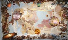 Can't See The Universe (After Tiepolo), 2013, Triptychon, digitale Fotomontagen / Grafiken, 8-Farben-Tintenstrahldruck auf Büttenkarton, je 90 x 60 cm (Druck) auf ca. 110 x 80 cm Papier.