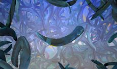 Mon Ami Bleu, Fortunat Frölich + Myriam Thyes, 2023-2024. 3D-Musik + Stereoskopische 3D-Animation, HD, 13:18.
