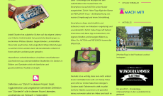 Myriam Thyes, Zurich Video Tags, 2012-2014. A participatory art project by and for Zurich residents. Screenshot of the closed down website.