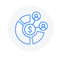 Visual representation of portfolio reporting and data analysis tools.