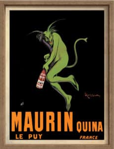 Maurin Quina 1920 - Canvas on Board Coyote Oak Shelf