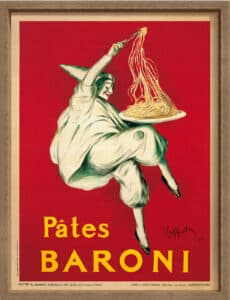 Pates Baroni 1921 - Canvas on Board Coyote Oak Shelf