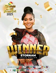 Etornam wins Ghana’s Most Beautiful 2025, makes history for Volta Region 5 Etornam