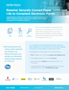 I-9 Resolve One-Pager Thumbnail