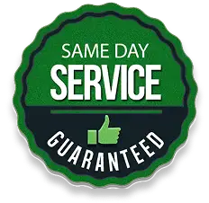 Same Day Service Guaranteed