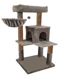 RASCADOR CAMA COLGANTE 3 NIVELES 49x49x110 CM.