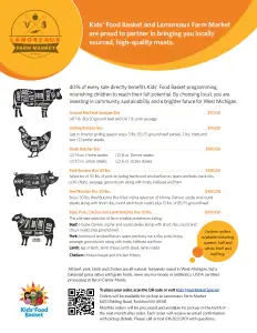 Lamoreaux Farm Market and Kids’ Food Basket Partnership