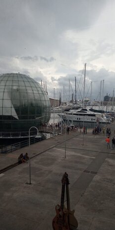 Visitando l'Acquario di Genova, il più grande d'Italia