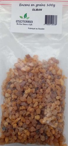 Encens Esoterra Résine Oliban 100g