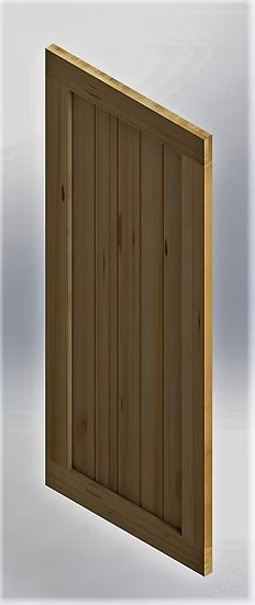 דלת אסם דגם 302 - Image 7