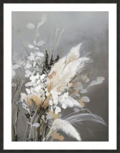 Light Leaves II - 5cm White Border