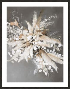 Light Leaves I - 5cm White Border