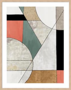 Folding Together II - 5cm White Border Box Natural