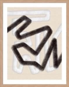 Mod Abstract III - 5cm White Border