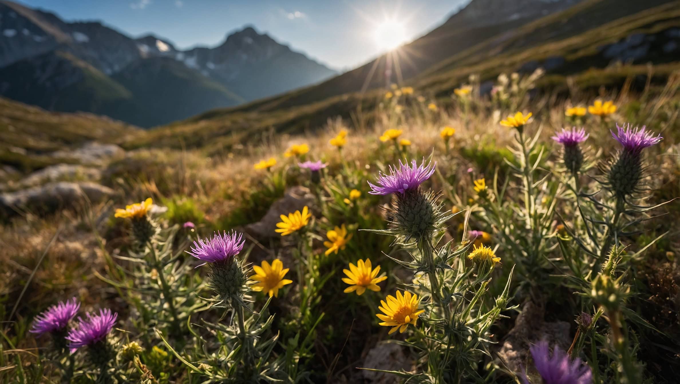 La flore des Pyrénées : plantes et fleurs de montagne