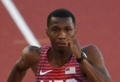 alt= Erriyon Knighton suspendu 4 ans