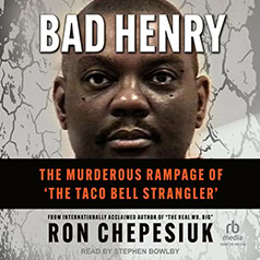 Audiobook cover for BAD HENRY