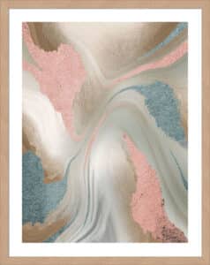 Fluid Spring Movement - 5cm White Border