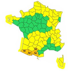 Pluie et neige abondante : les Hautes Pyrénées en alerte vigilance orange