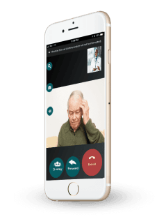 Check-in with patients anytime with visual context via live video calls. Reassure and respond quickly to patient concerns – cutting down on emergency visits or unnecessary office visits.