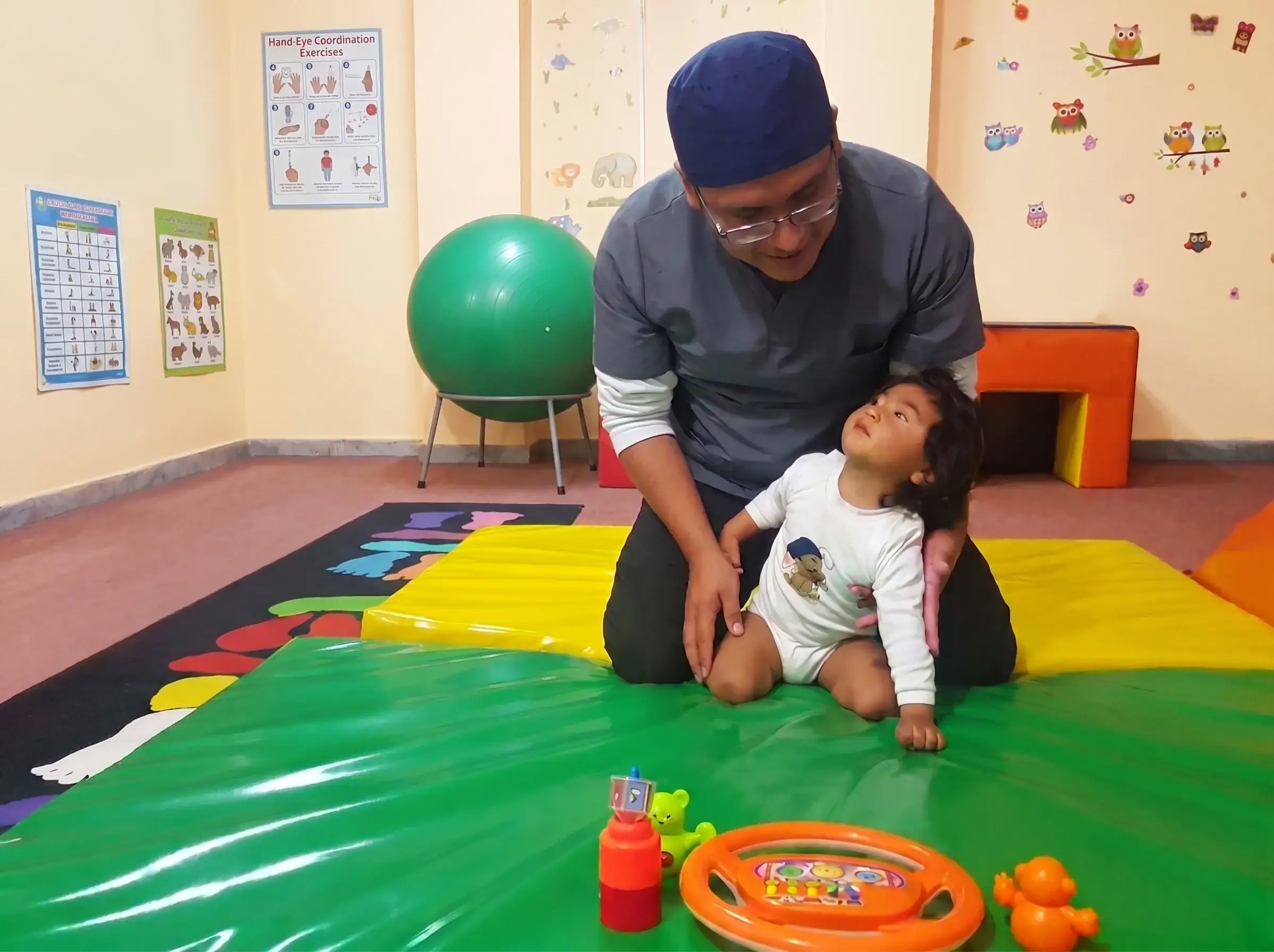 Sesión de Estimulación Temprana en CECIT Quito
