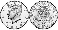 Moneda de Medio Dólar Kennedy