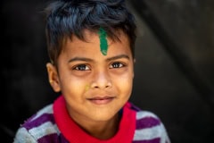 A-boy-played-Holi