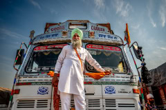 Sick-in-front-of-his-truck
