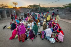 Fishmarket in a village in Gujarat Fishmarket in a village in Gujarat