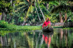 IN the backwaters of Kerala IN the backwaters of Kerala