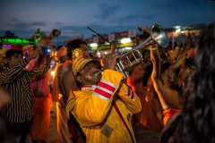 Trumpet player - Kumbh Mela Trumpet player - Kumbh Mela