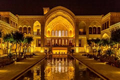 Hotel bei Nacht in Kashan Hotel bei Nacht in Kashan