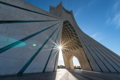 Azadi Tower in Teheran Azadi Tower in Teheran