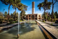 Dolat Abad Garden in Yazd Dolat Abad Garden in Yazd