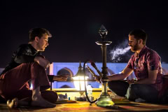Smoking the Shisha Smoking the Shisha