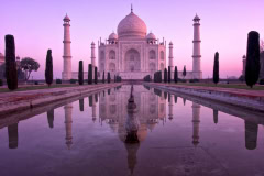 Taj Mahal at dawn