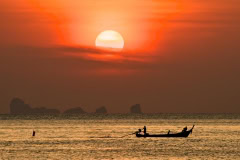 Sonnenuntergang, Thailand