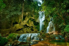 Wasserfall, Laos