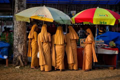 Nonnen in Kerala, Indien