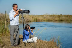 Im Caprivi Strip mit Heike Berger, Namibia