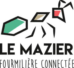 Logo Le Mazier Fourmilière connectée