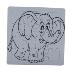 Puzzle pobarvanka